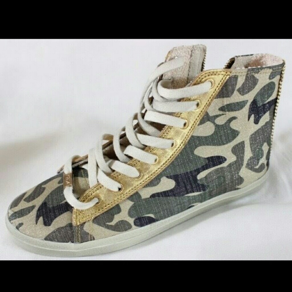 fashionista army high top